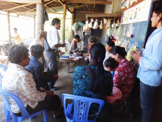 sharing the gospel to Cambodia