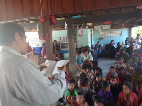 teaching cambodia orphans