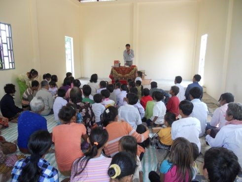 preaching gospel in Cambodia