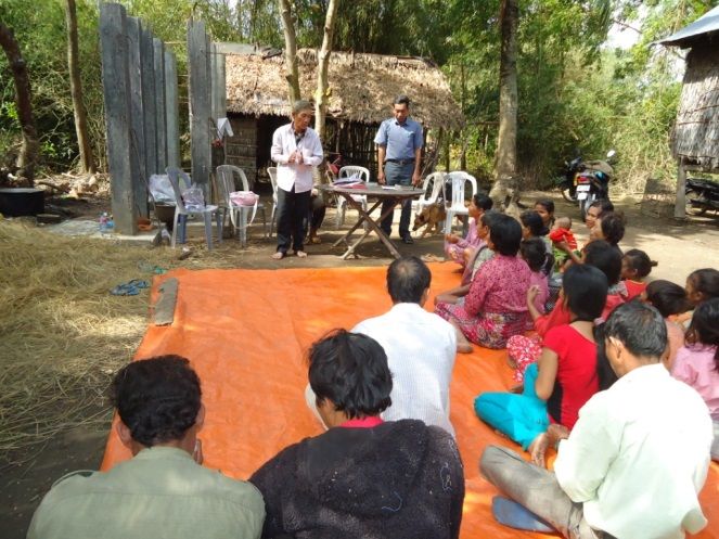 preaching gospel in Cambodia