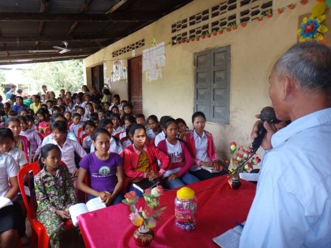 preaching gospel in Cambodia